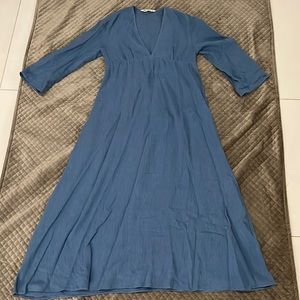 Zara blue dress